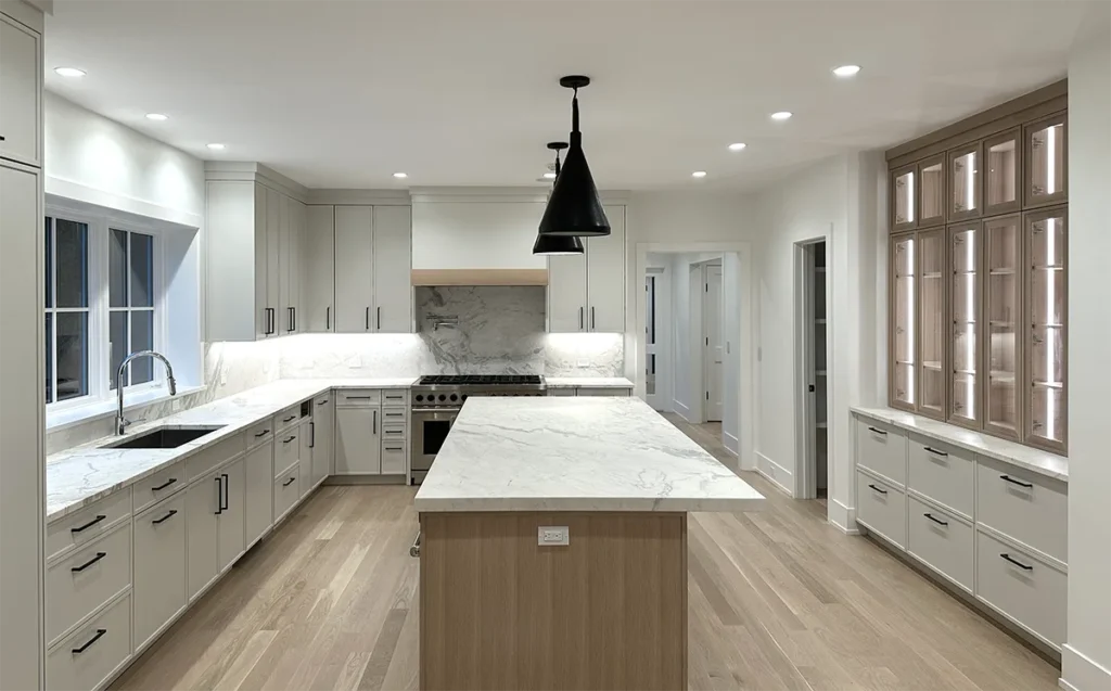 Bright modern kitchen remodeled